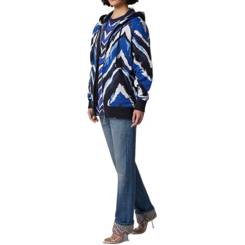 MISSONI FW23 Sweatshirt Unisex Blue-5