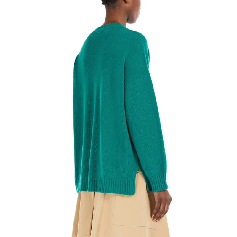 WEEKEND MaxMara Mestre Collection Knitwear Women's Green-3