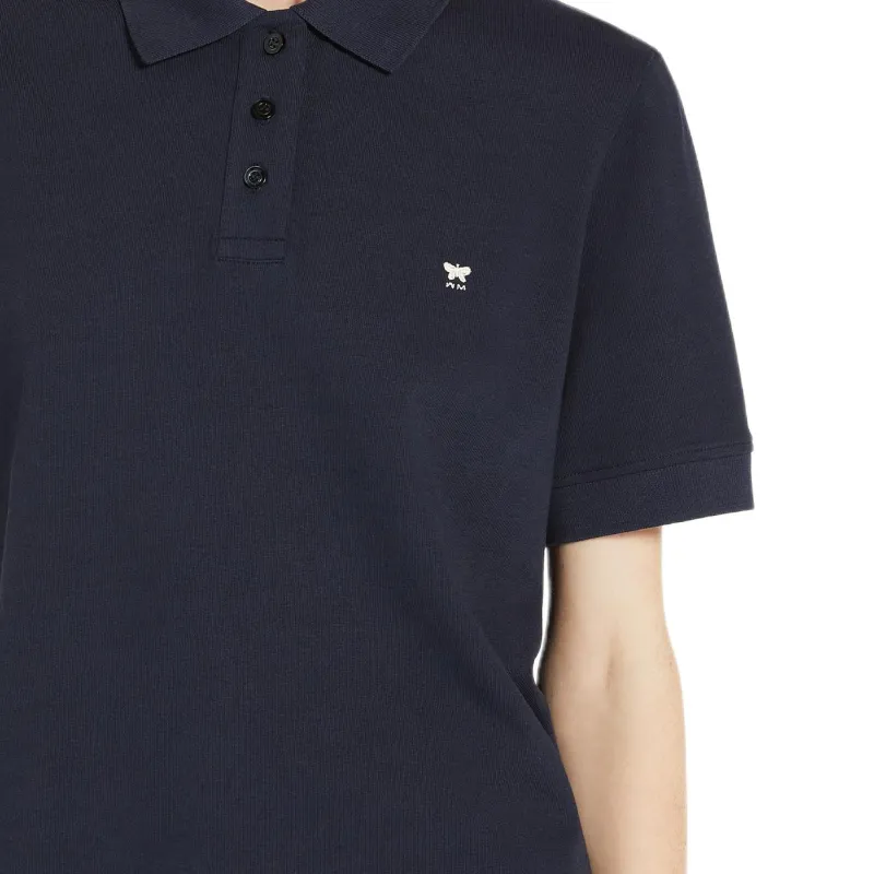 WEEKEND MaxMara Logo embroidered Polo Shirt-5