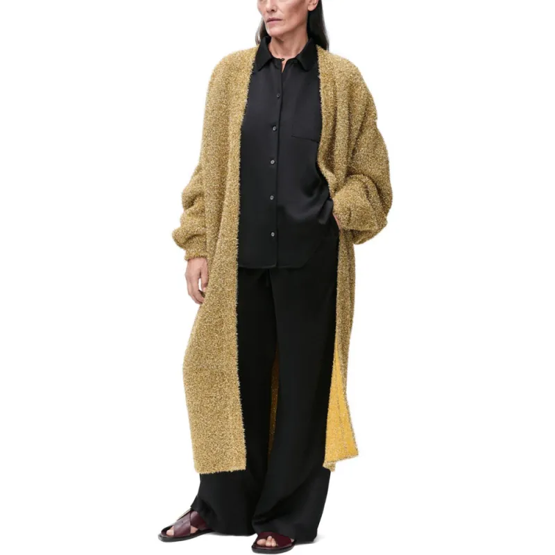 LOEWE SS25 Women's Pre Selection Collection Pajama Top Women's Black-3