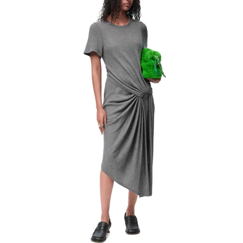 LOEWE Draped Midi Dress-1