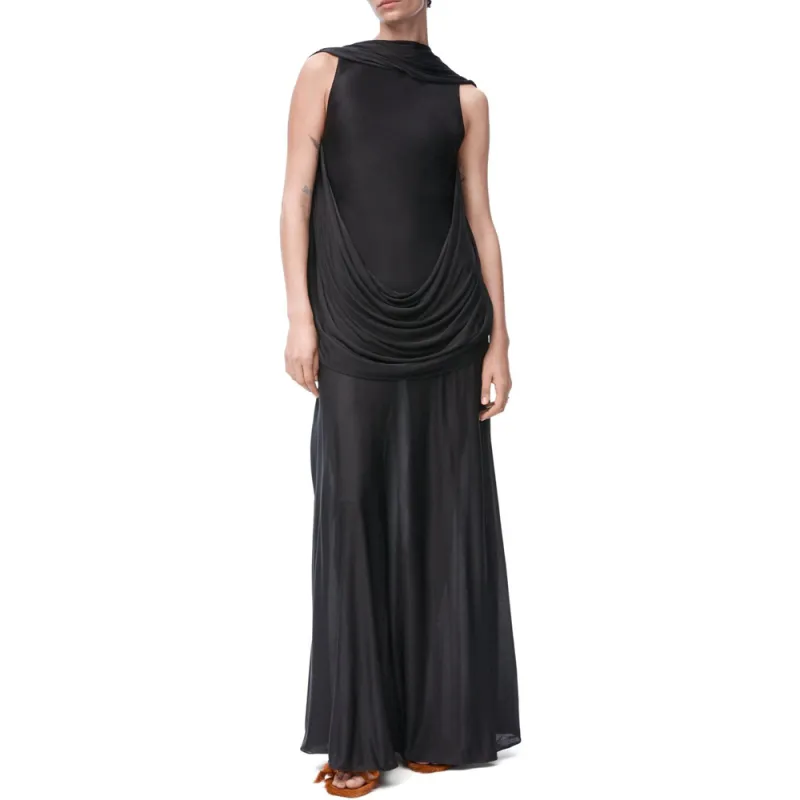 LOEWE Anagram Pebble detail Maxi Dress-1