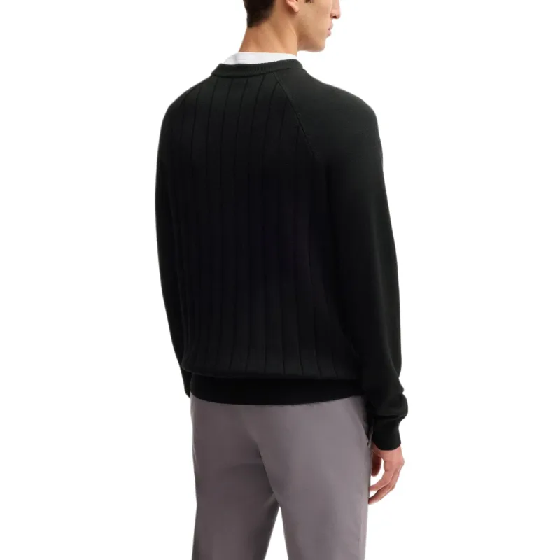 HUGO BOSS FW24 Sweater Men's Black-3