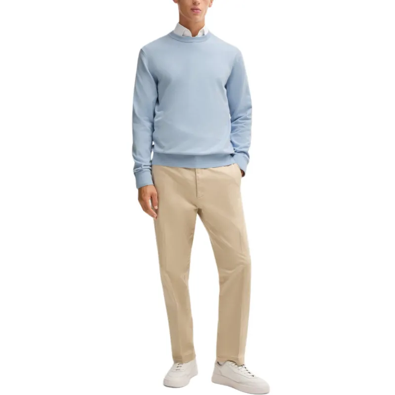 HUGO BOSS FW24 Knitwear Men's Light Blue-3