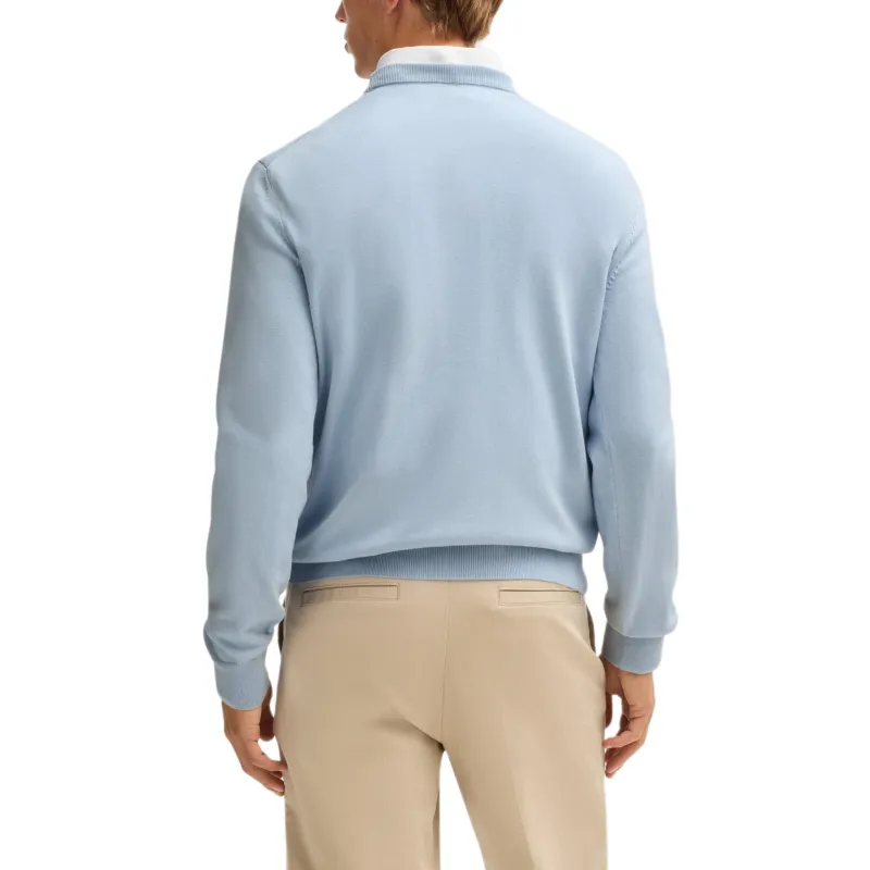 HUGO BOSS FW24 Knitwear Men's Light Blue-2