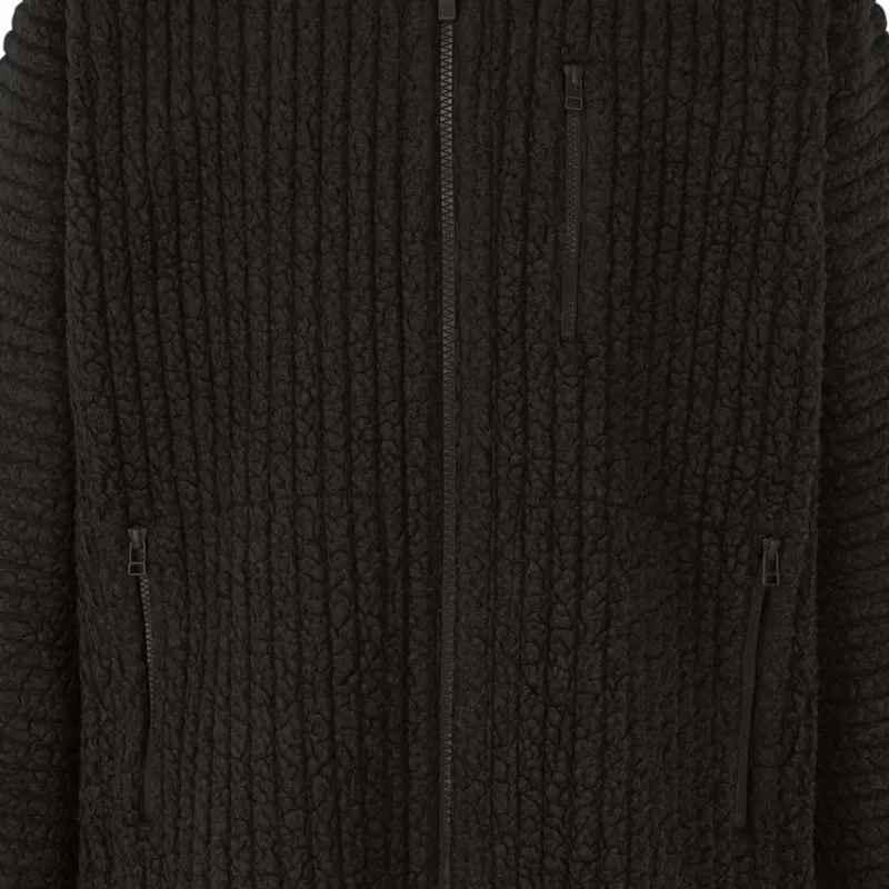 Homme Plissé Issey Miyake Pleated Fleece texture Jacket-1