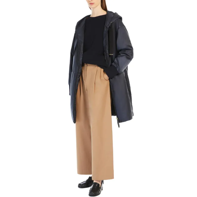 MAXMARA THE CUBE Puffer Jacket Women's Midnight Blue-3