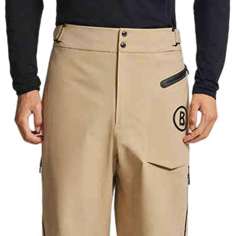 BOGNER FW24 Ski Pants Men's Sand Dune Yellow-2