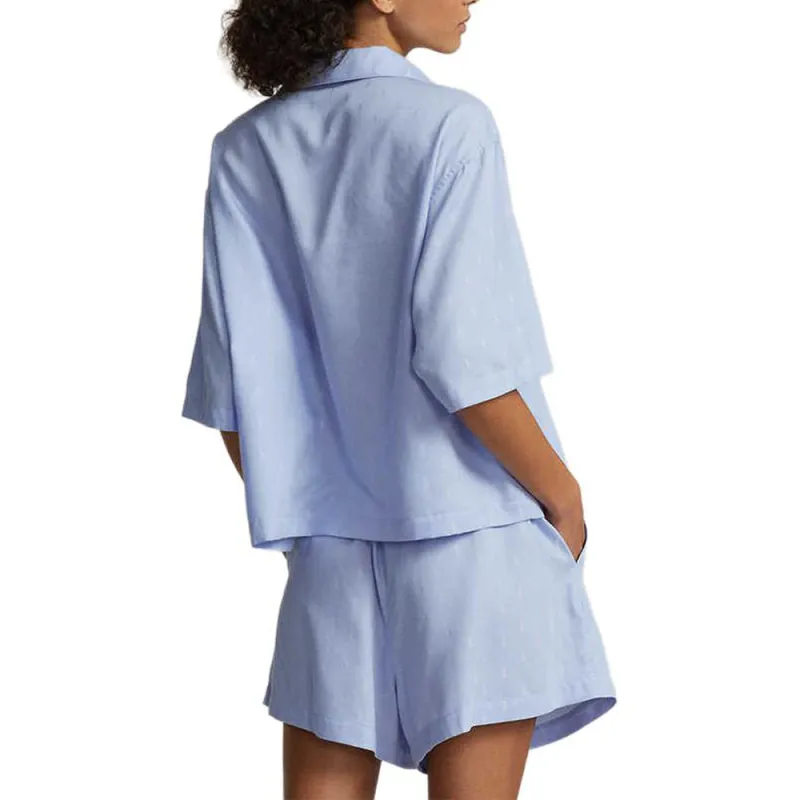 Polo Ralph Lauren FW24 Pajama Set Women's Blue-1
