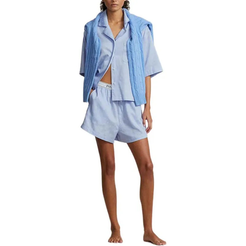 Polo Ralph Lauren FW24 Pajama Set Women's Blue-2