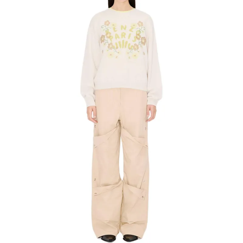 KENZO SS25 Sweater Women's Ecru-4