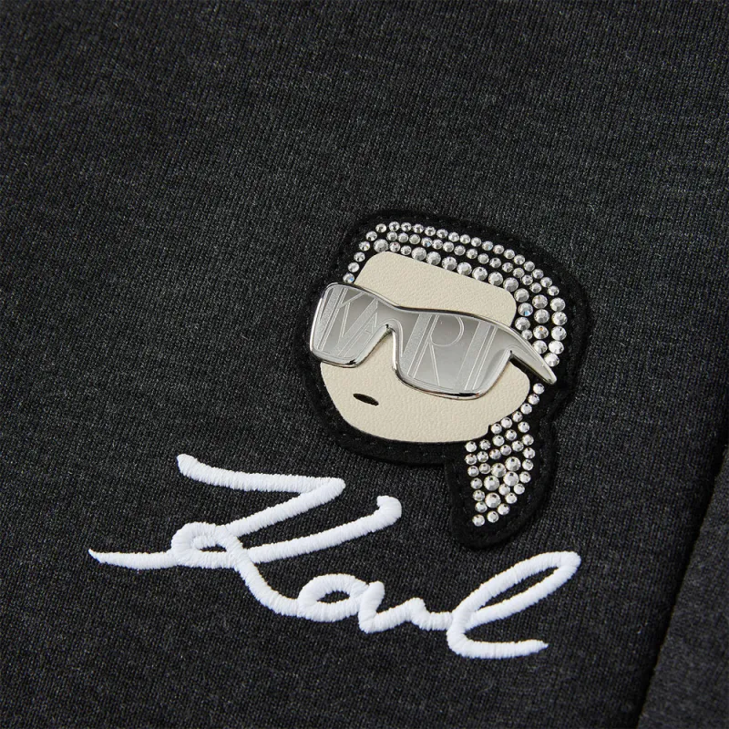 KARL LAGERFELD FW24 Casual Pants Men's Dark Gray-2