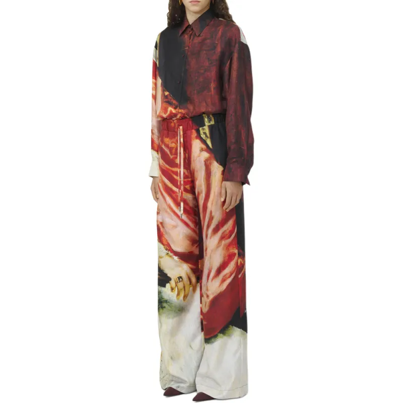Alexander McQueen All over Printed Trousers-3