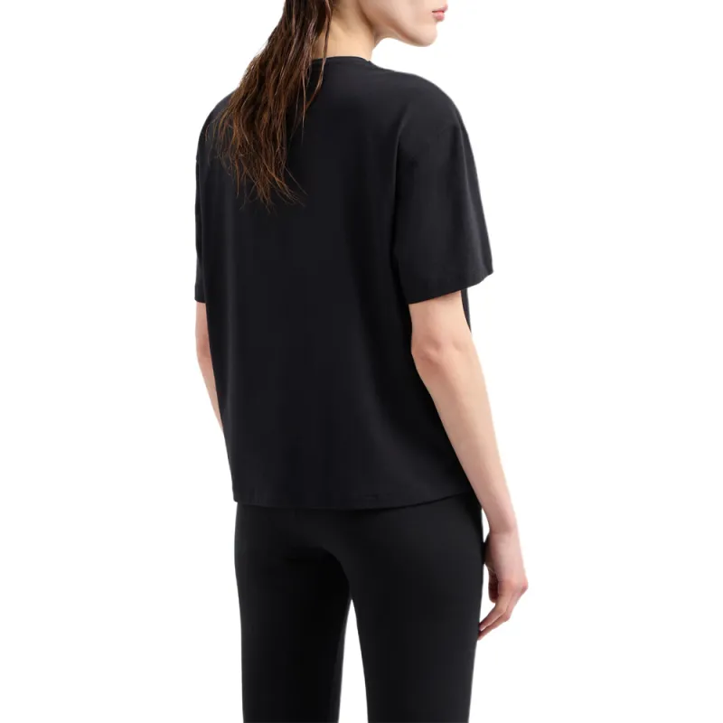 EMPORIO ARMANI EA7 Regular T Shirt Women's Black-2