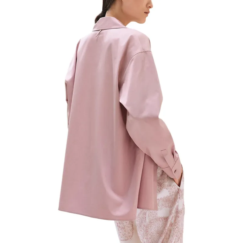 HERMES Shirt Women's Light Pink-1