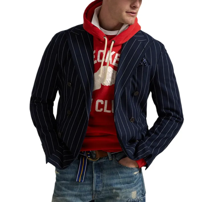 Polo Ralph Lauren Vintage Fleece Bleeker Polo Run Club Hoodie-4