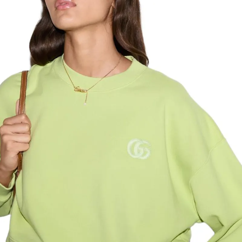 GUCCI SS25 Sweatshirt Women's Green-4