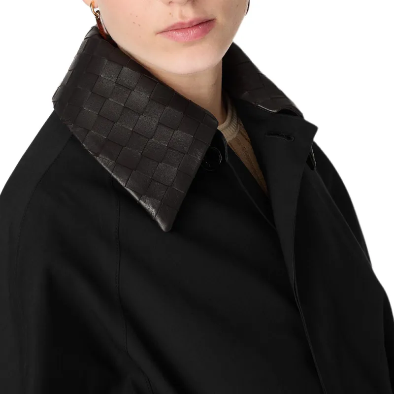 Bottega Veneta Long Sleeved Belted Trench Coat-3