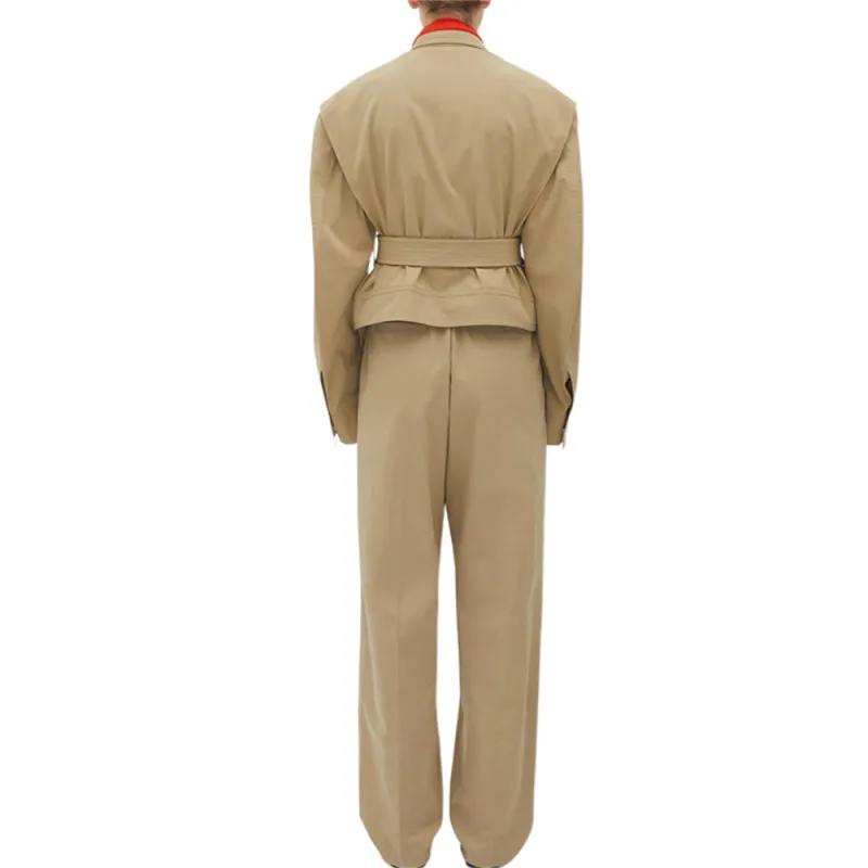 Bottega Veneta Belted Waist Light Jacket-2