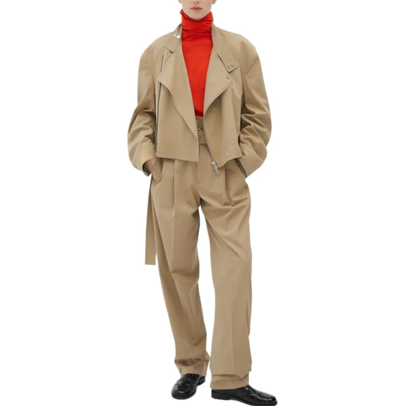 Bottega Veneta Belted Waist Light Jacket-1