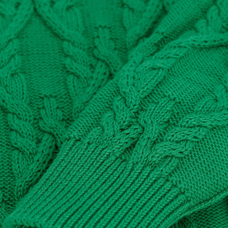 LOEWE SS25 Knitwear Men's Dark Green-4