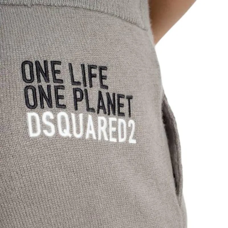 DSQUARED 2 Logo Embroidered Sweatpants-4