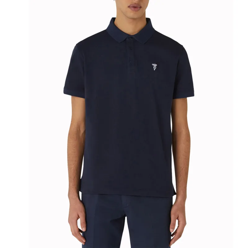 TRUSSARDI Polo Shirts Men Black-1