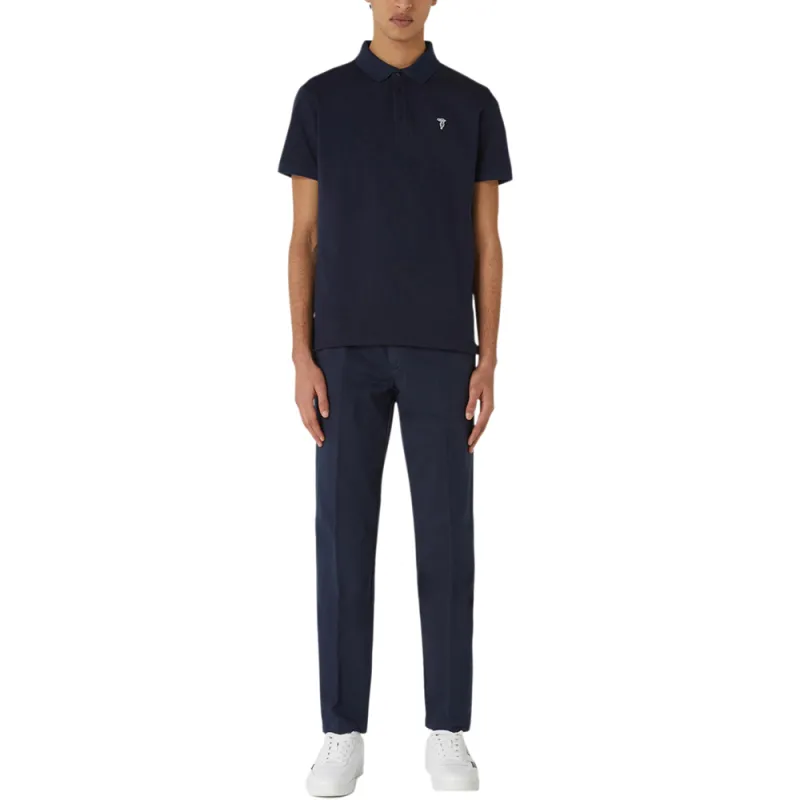 TRUSSARDI Polo Shirts Men Black-3