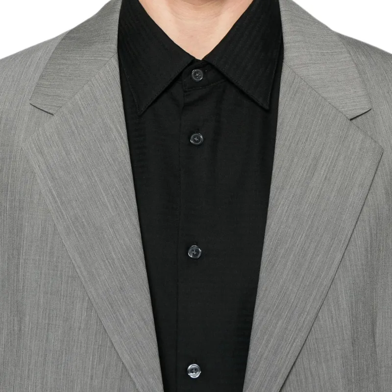EMPORIO ARMANI Logo jacquard Shir-4