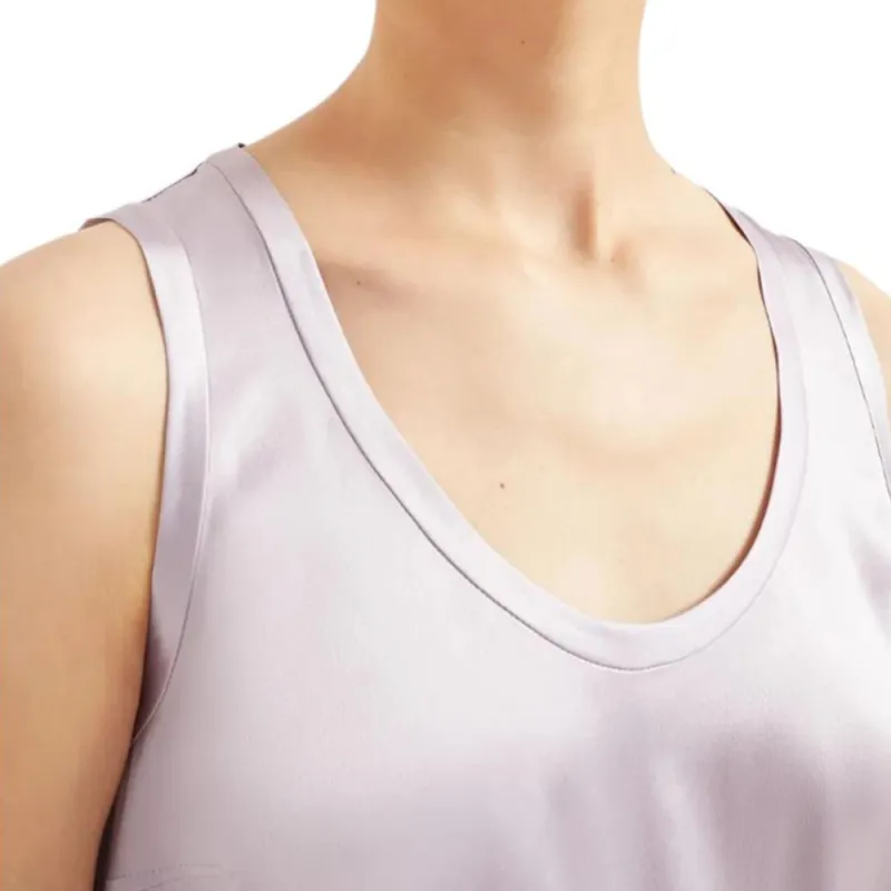 Brunello Cucinelli Satin Reversible Tank Top-5