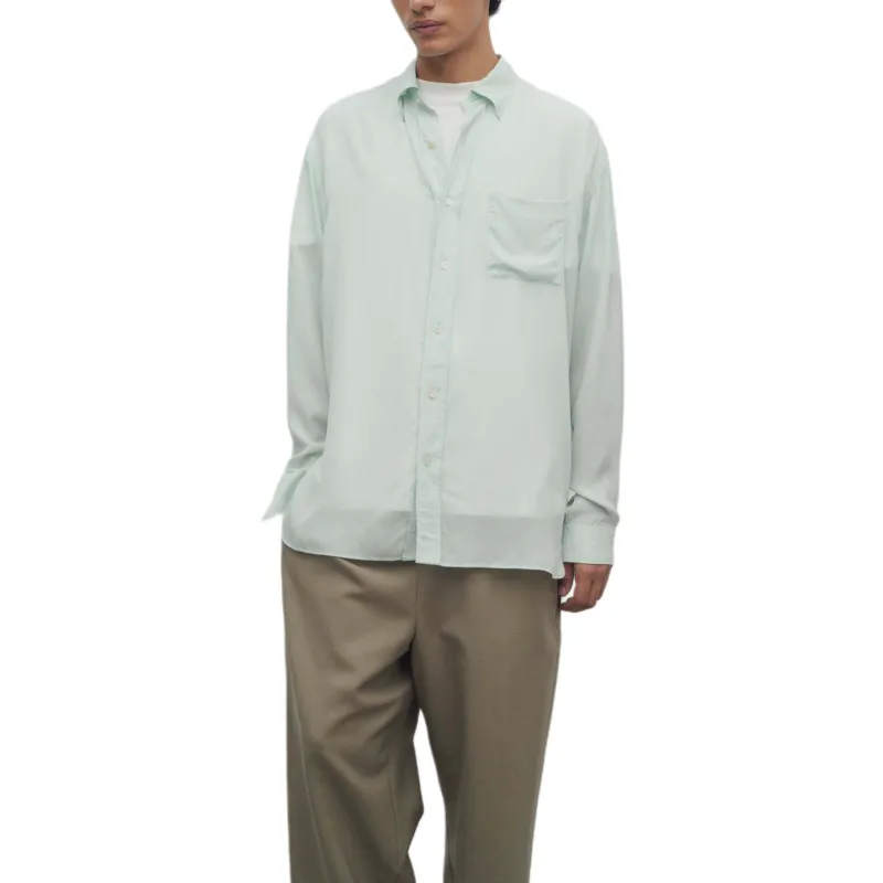 THE ROW Shirts Men Green-2