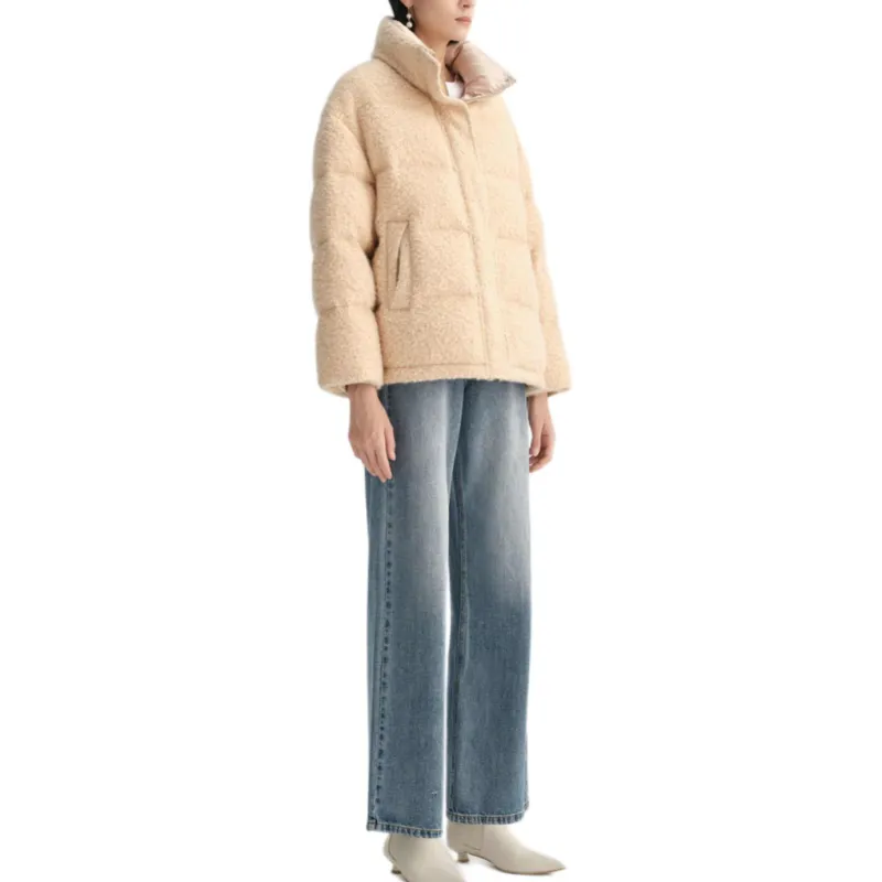 KARL LAGERFELD FW23 Down Jacket Women's Brown-3