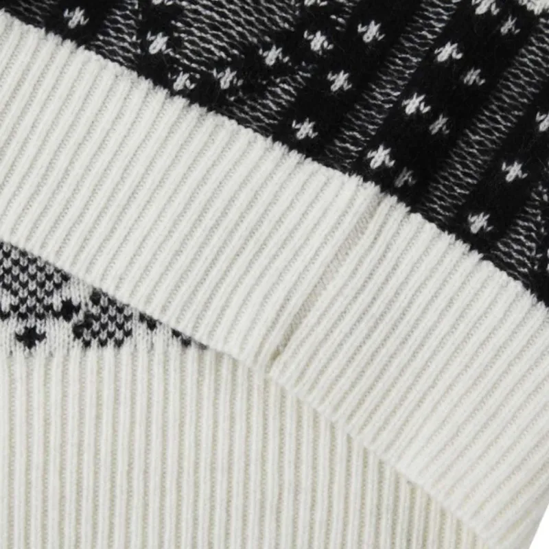 KARL LAGERFELD Sweater Women's Black White-3