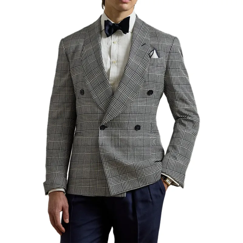 Ralph Lauren Purple Label Prince Of Wales Blazer-2