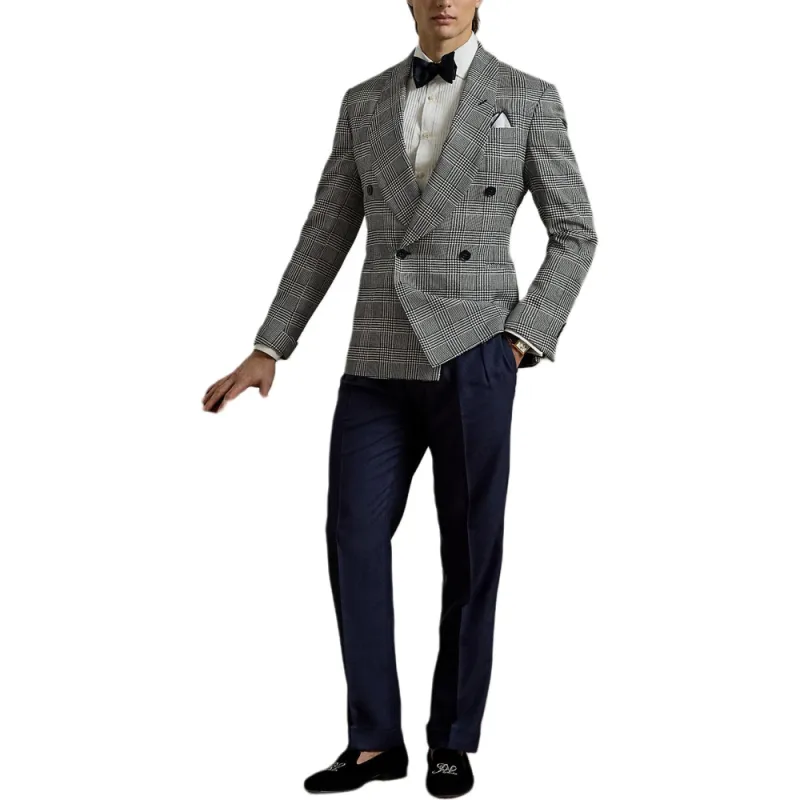 Ralph Lauren Purple Label Prince Of Wales Blazer-4