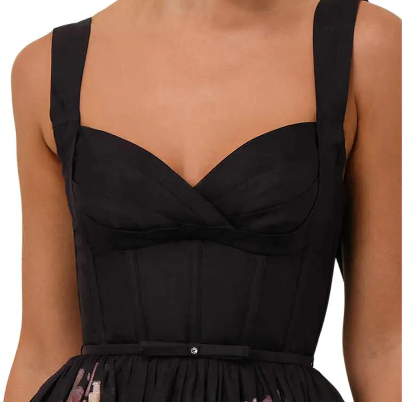 Zimmermann SS25 Slip Dresses Women's Black-4
