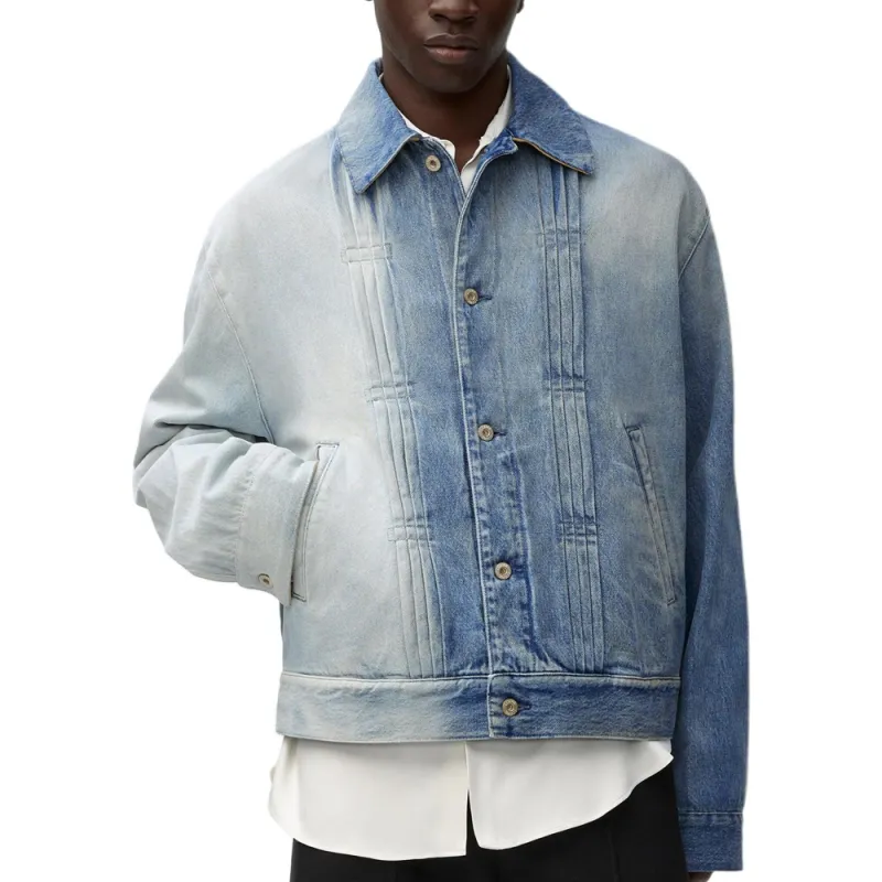 LOEWE Two Toned Button Up Jacket-1