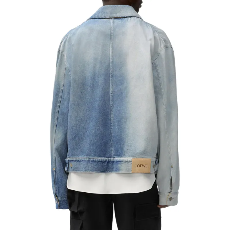 LOEWE Two Toned Button Up Jacket-2