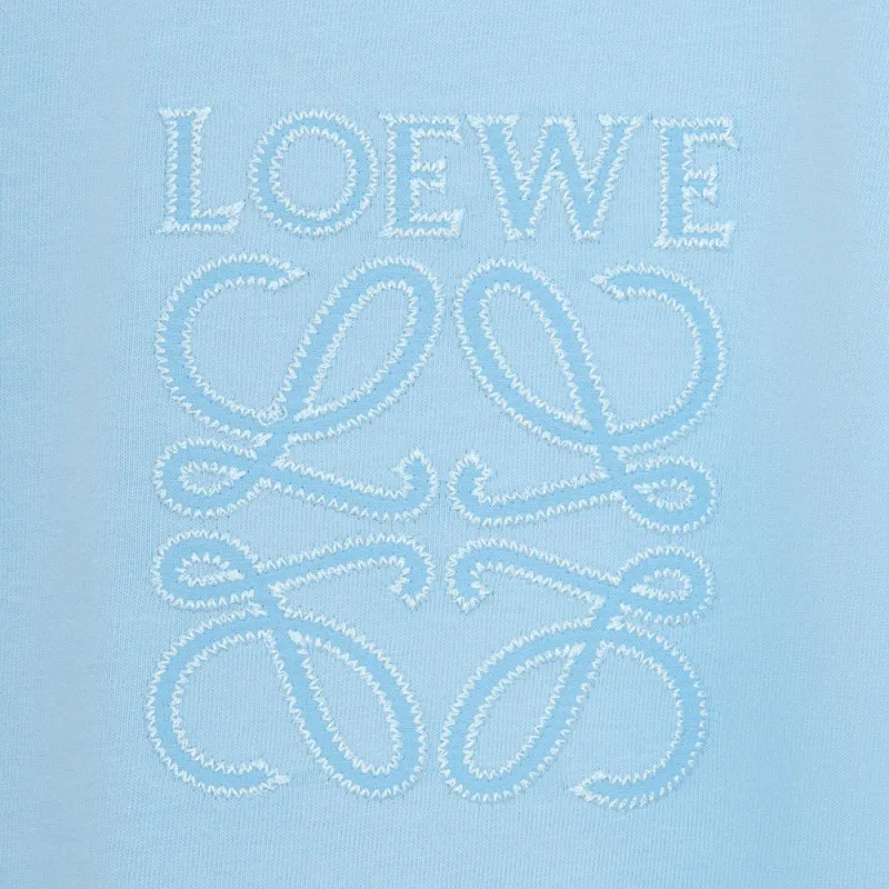 LOEWE SS25 T Shirt Men's Light Blue-5