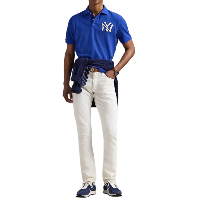 Polo Ralph Lauren x New York Yankees Polo Shirt Men's Blue-3
