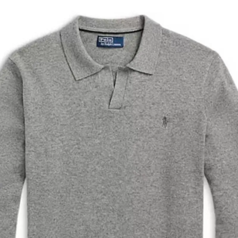 Polo Ralph Lauren FW24 Polo Shirt Men's Gray-1