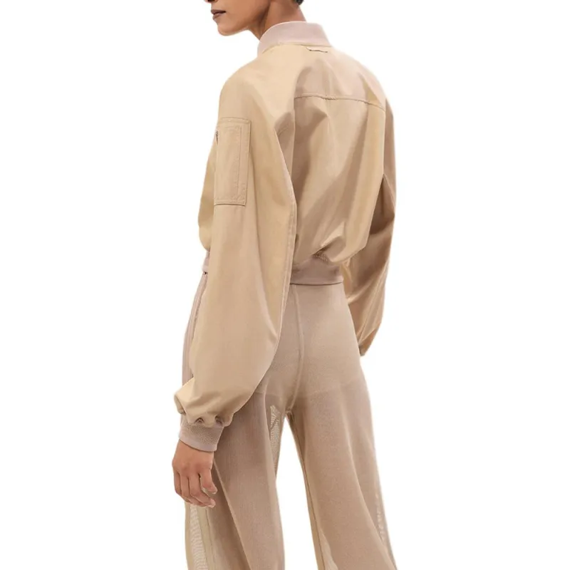 HERMES Twinset Coat Women's Beige-3