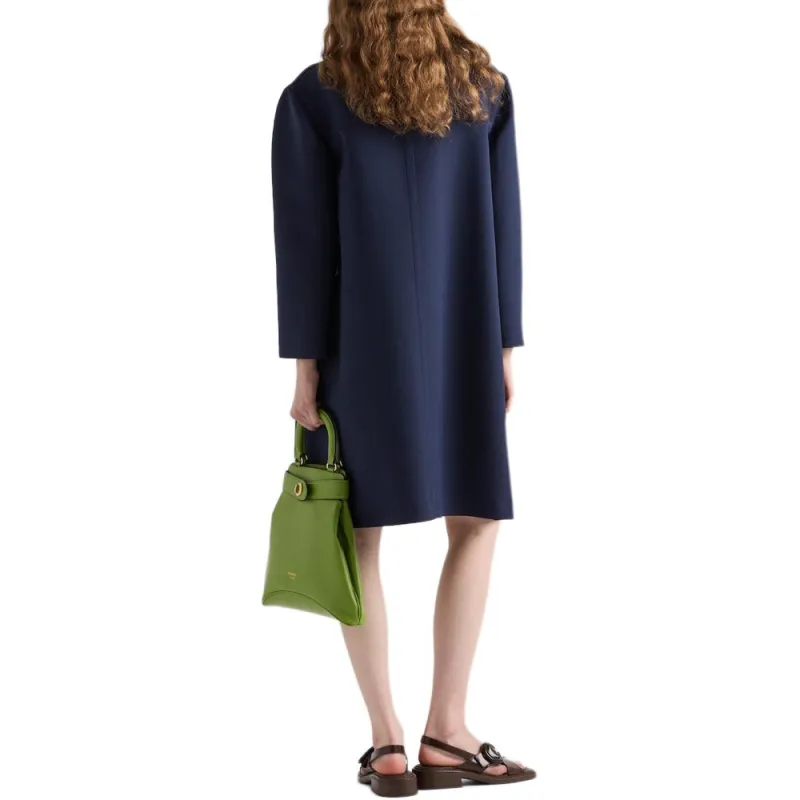 PRADA Coats Women's Marine Blue-2