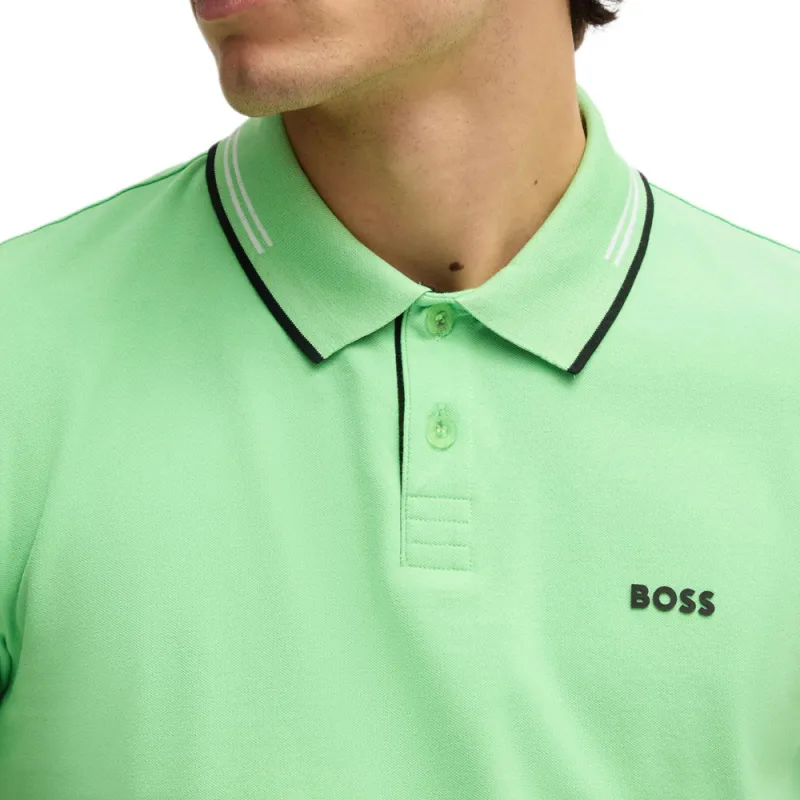HUGO BOSS Logo appliqué Polo Shirt-4