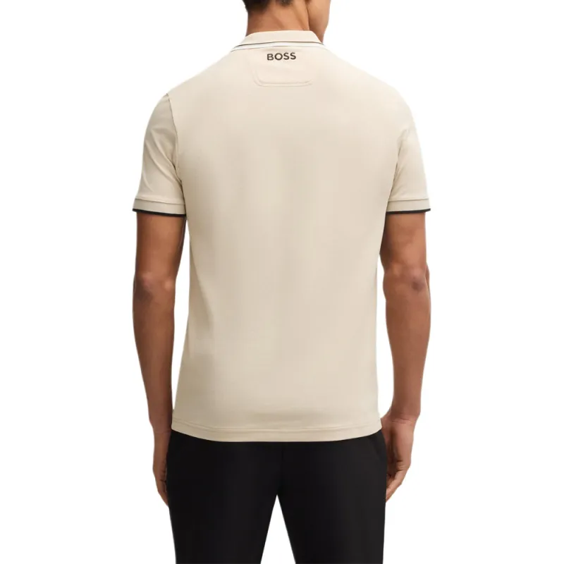 HUGO BOSS Polo Shirt Men's Light Beige-2