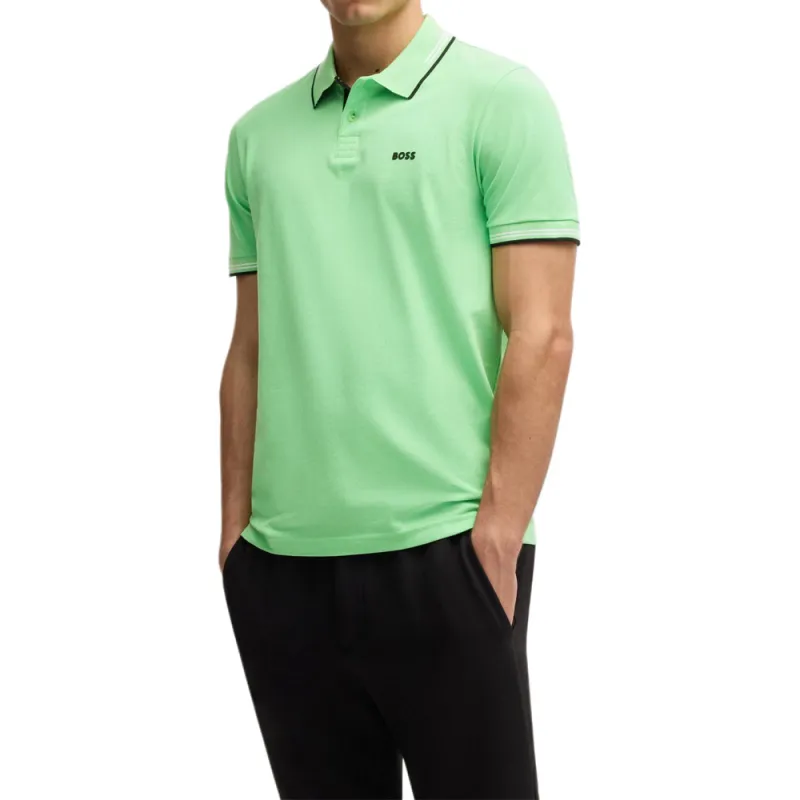 HUGO BOSS Logo appliqué Polo Shirt-3
