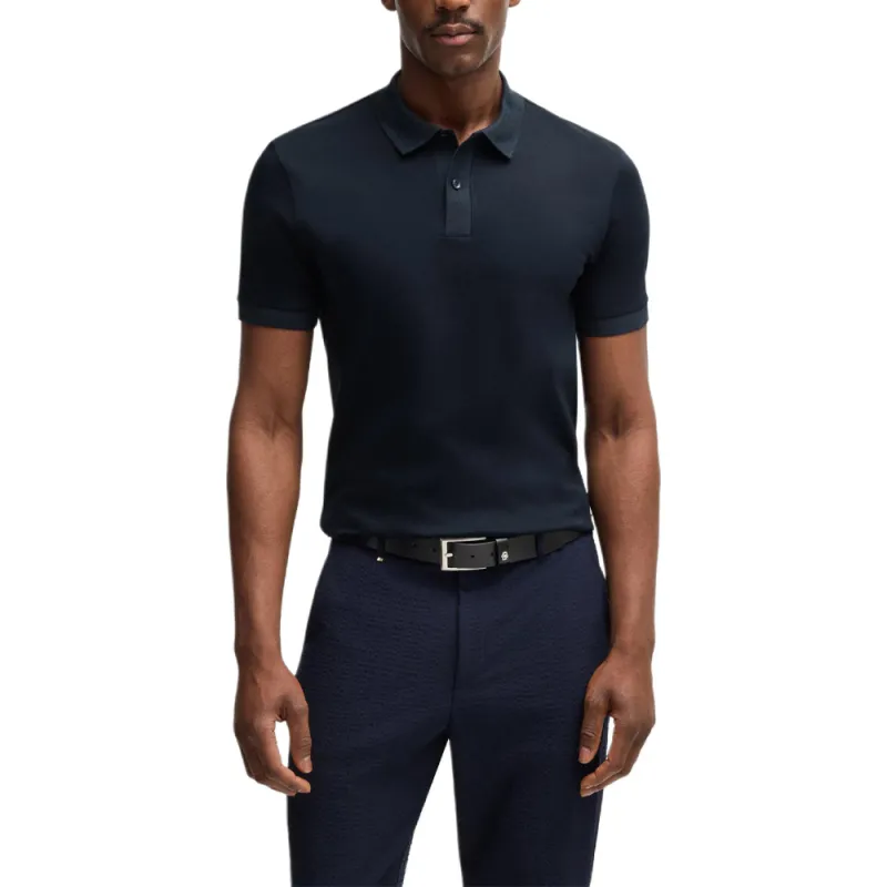 HUGO BOSS Polo Shirt Men's Dark Blue-1