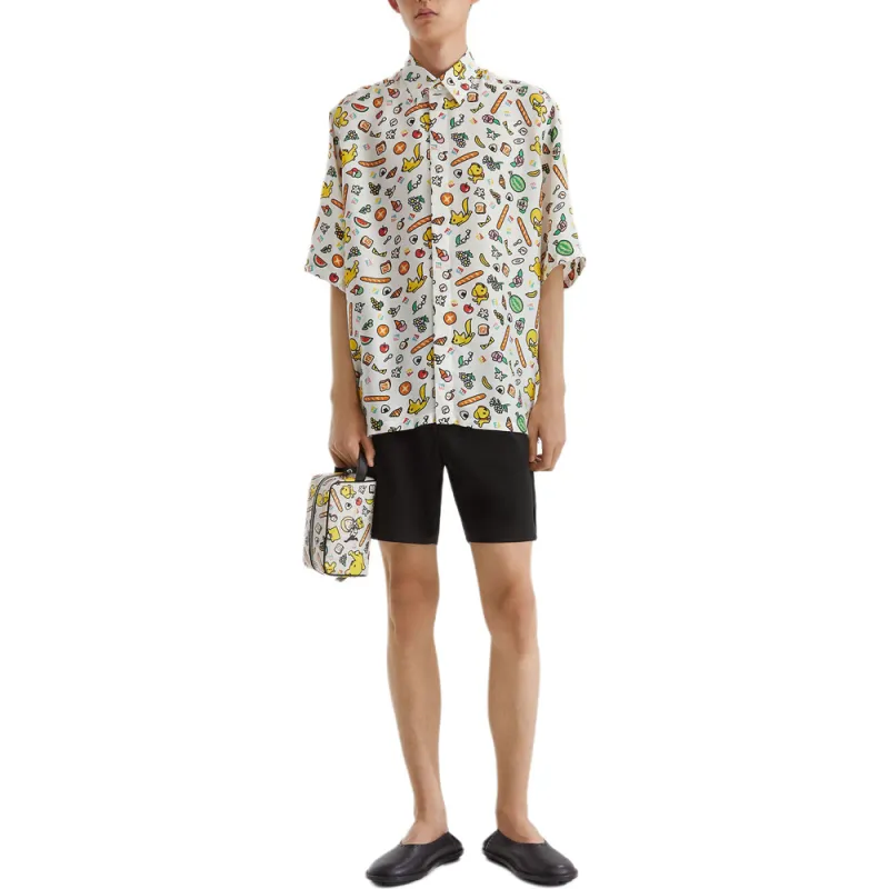 FENDI SS25 Silvia And The Baguette Capsule Collection Shirt Men's Multicolor-2