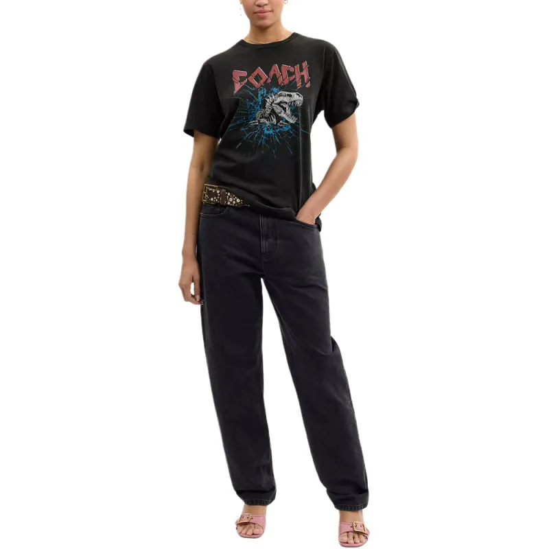 COACH T Shirts Unisex Black-2