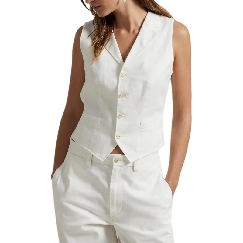 Polo Ralph Lauren Linen Waistcoat-1